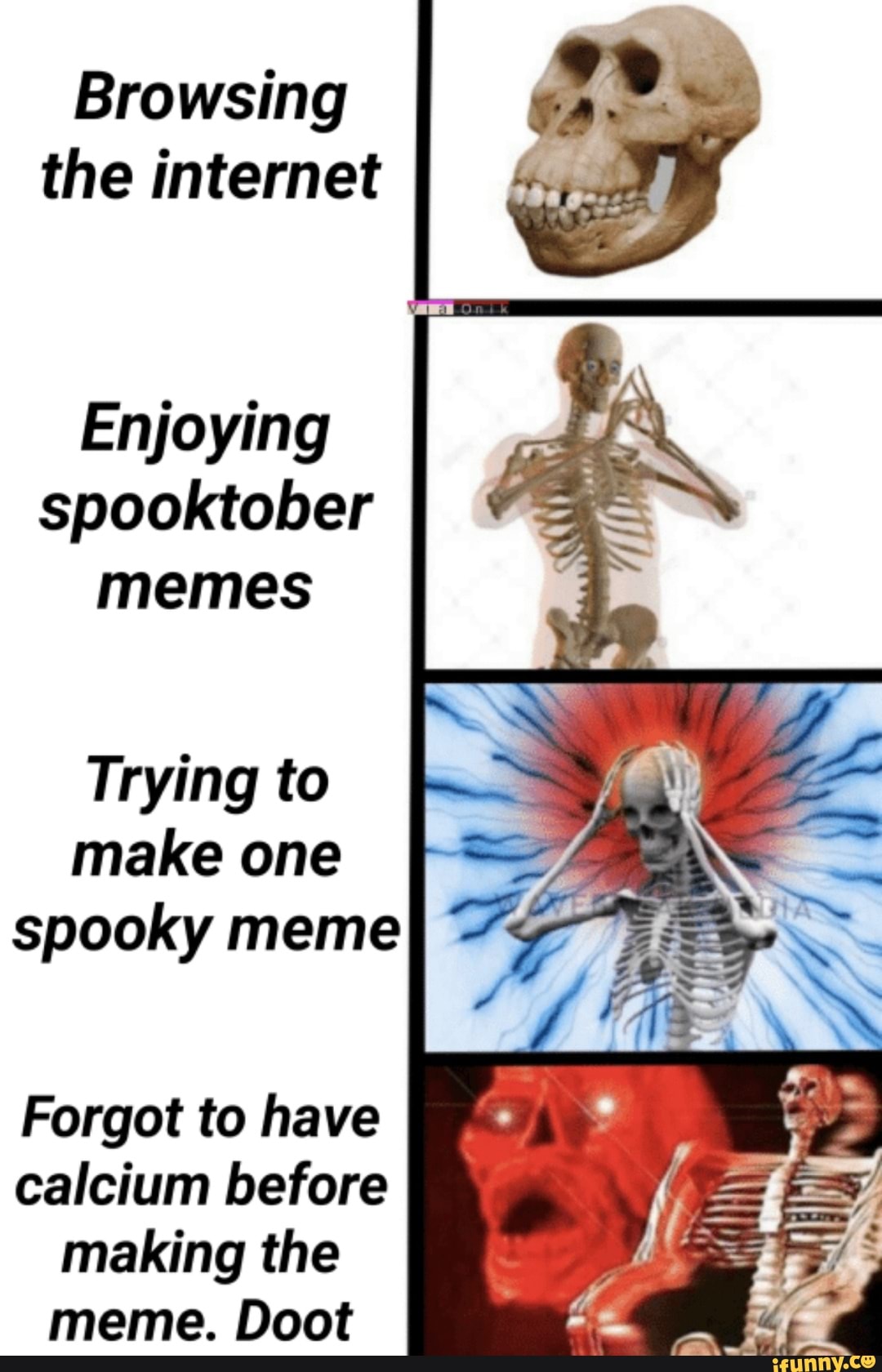 How 'bout makin' a meme about people who make memes about others who make  memes about spooktober? [OC] : r/dankmemes