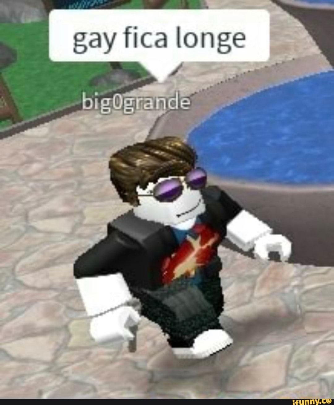 gay fica longe