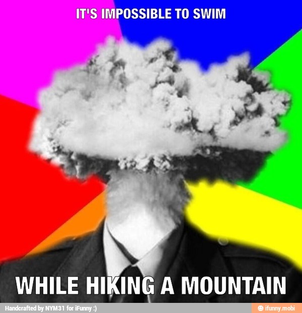 IT'S IMPOSSIBLE TO SWIM