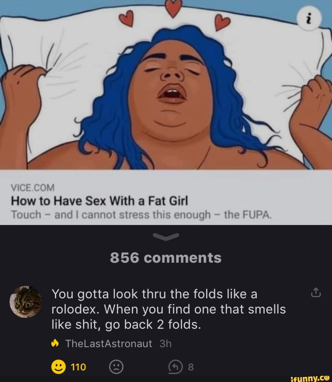 Touch How to Have Sex With a Fat Girl and I cannot stress this enough the