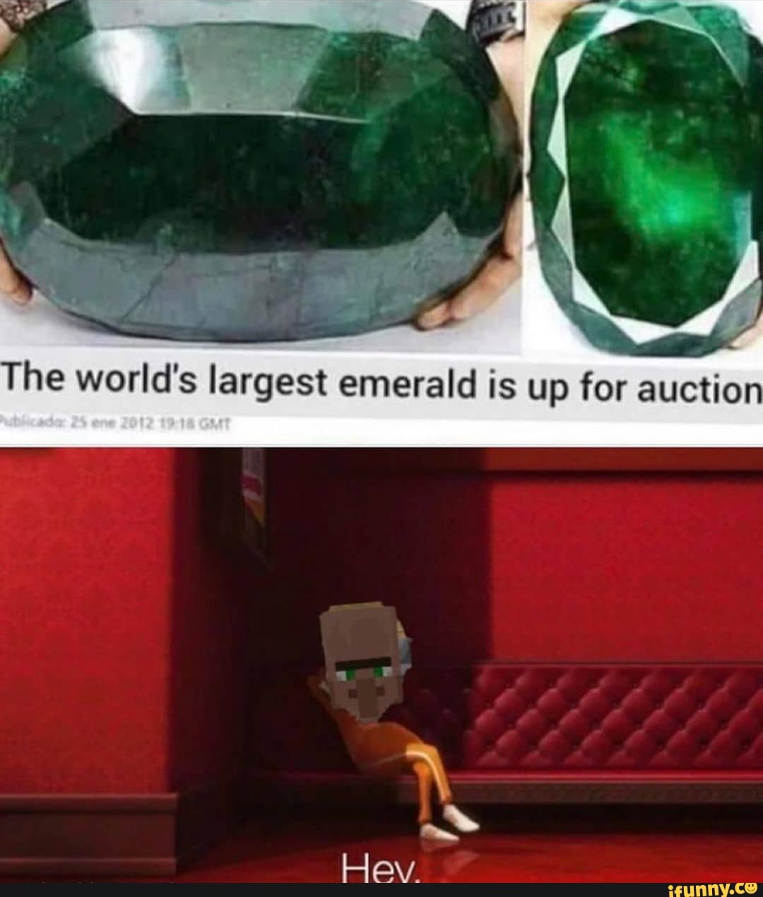 The world's largest emerald is up for auction