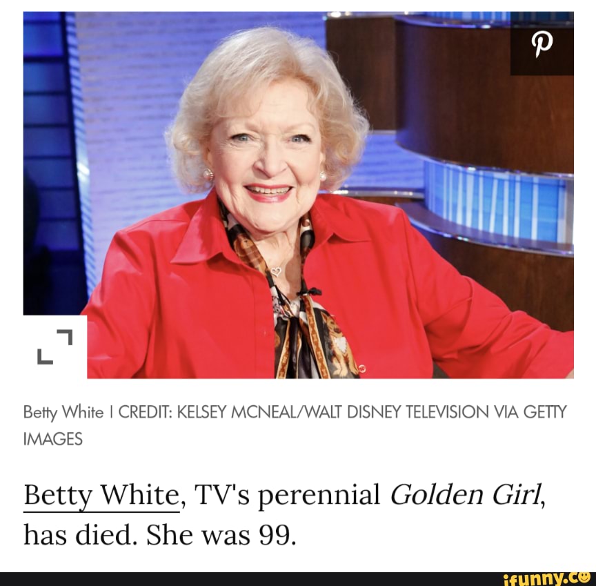 Sad News Betty White I Credit Kelsey Mcneal Walt Disney