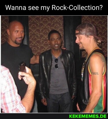 Wanna see my Rock-Collection?