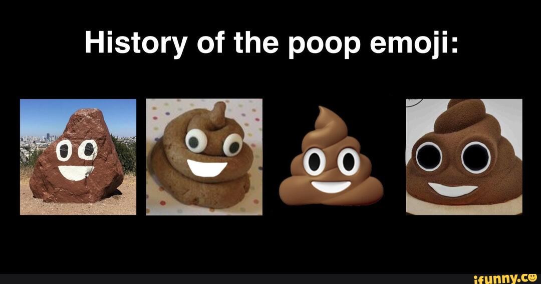 History of the poop emoji iFunny