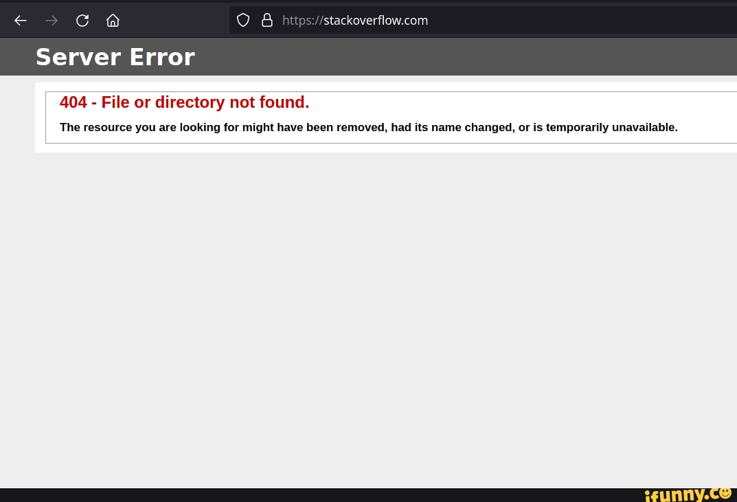 Ca Server Error 404 File Or Directory Not Found The Resource You Are Looking For Might Have Been Removed Had Its Name Changed Or Is Temporarily Unavailable