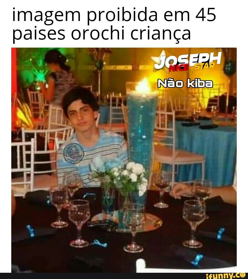 imagem proibida em 45
paises orochi criança