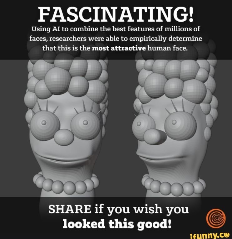 FASCINATING! Using AI to combine the best features of millions of faces