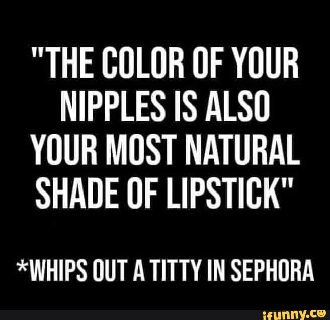 Lipstick Nipples