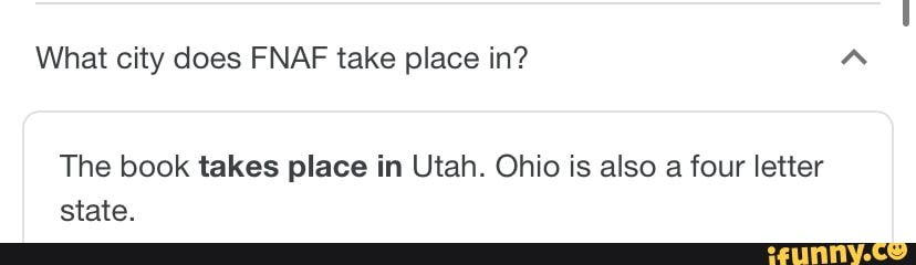 what-city-does-fnaf-take-place-in-the-book-takes-place-in-utah-ohio