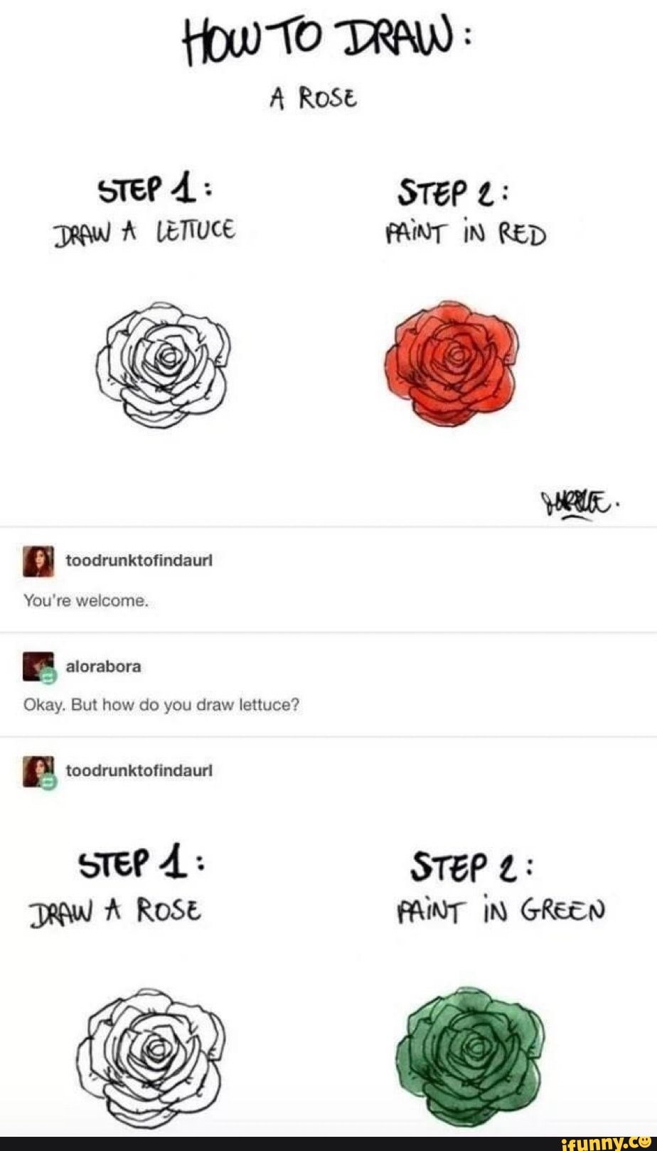 how-to-draw-a-rose-orer-4-step-t-a-lettuce-paint-in-red