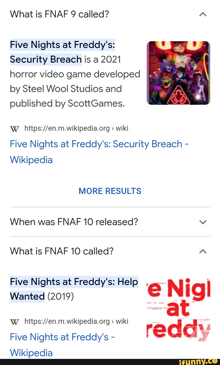 Five Nights at Freddy's: Help Wanted - Wikipedia