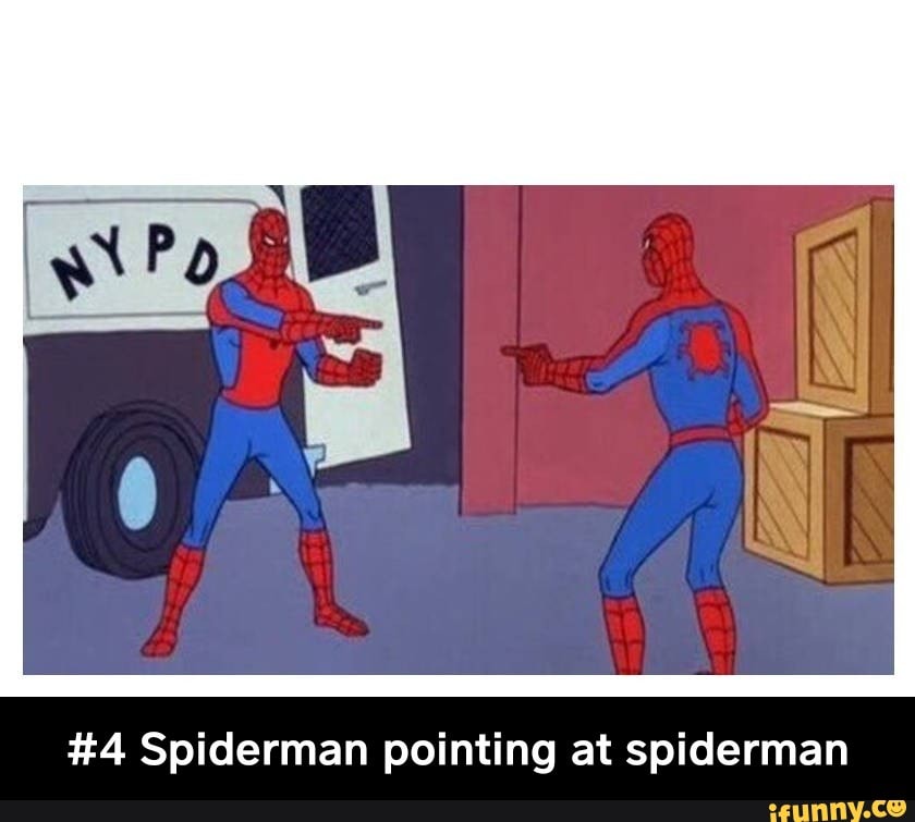 4 Spiderman pointing at spiderman - #4 Spiderman pointing at spiderman -  iFunny Brazil