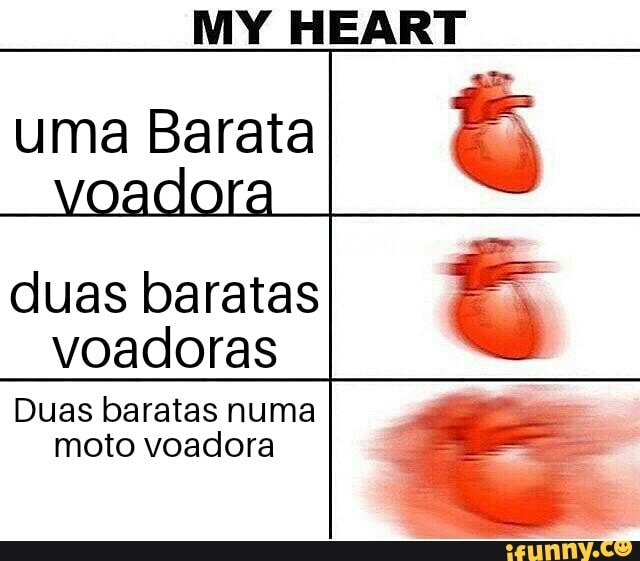 uma Barata
duas baratas
voadoras
Duas baratas numa
moto voadora