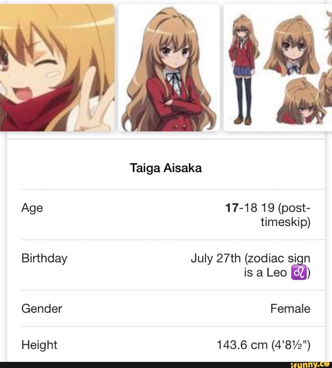 Taiga Aisaka  Heroes Wiki  Fandom