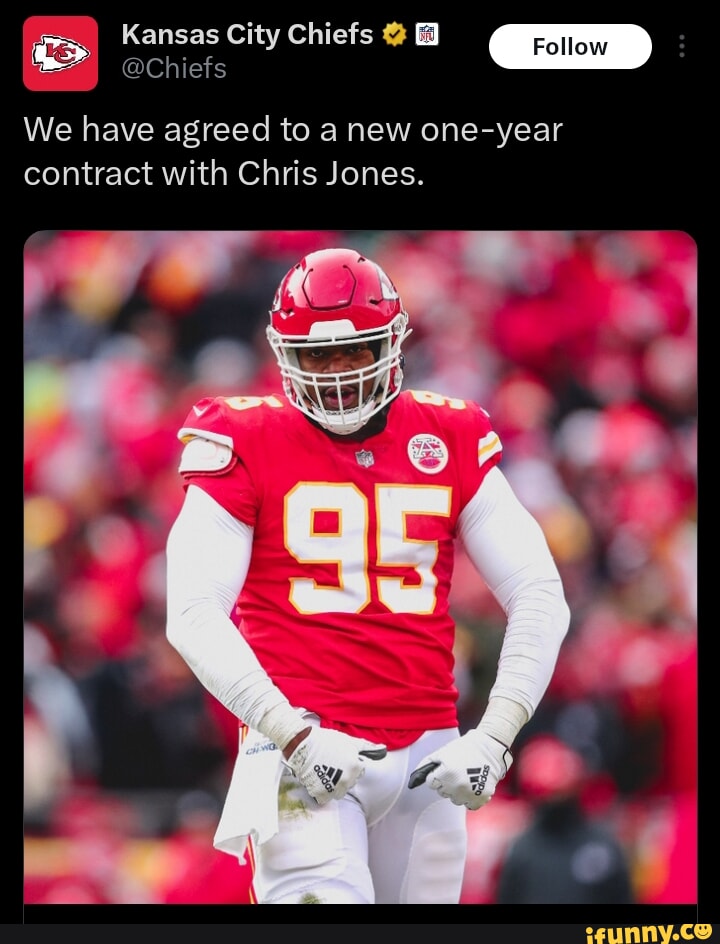 Chiefs & Chris Jones Agree To New Contract