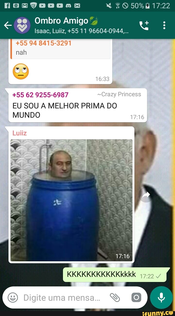 Isaac, Luiiz, +55 11 96604-0944...
+55 62 9255-6987
EU SOU A MELHOR PRIMA DO
MUNDO
[17522