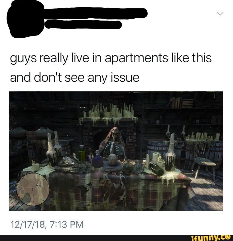 Guys really live in apartments like this and don't see any issue 7213 ...