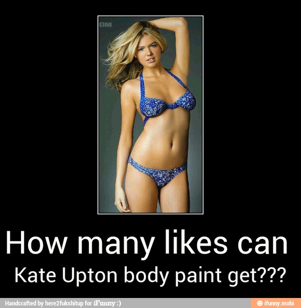 Kate Upton Body Paint