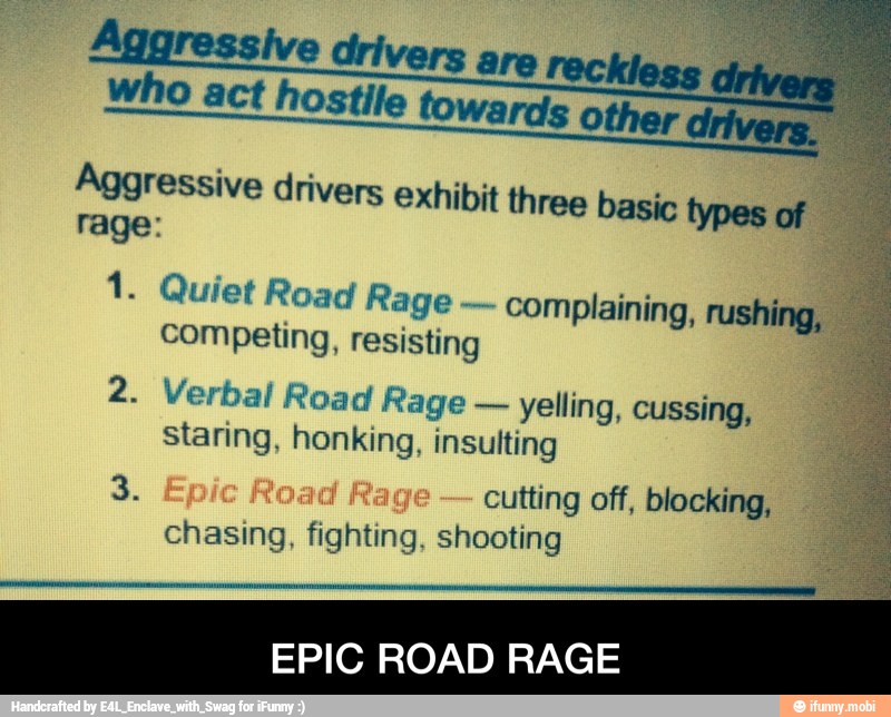 Definition of aggressive driving picture