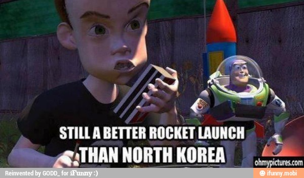 STILLA BETTER ROCKET LAUNCH "4
-46THAN NORTH KOREA. 42
