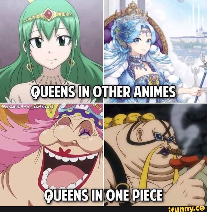 Квин ван. Queen one piece. Квин Ван Пис. Queen Ван Пис. Ван Пис Мем.