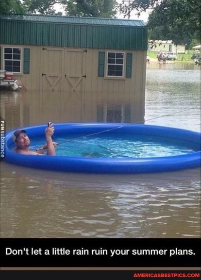 Don't let a little rain ruin your summer plans.
