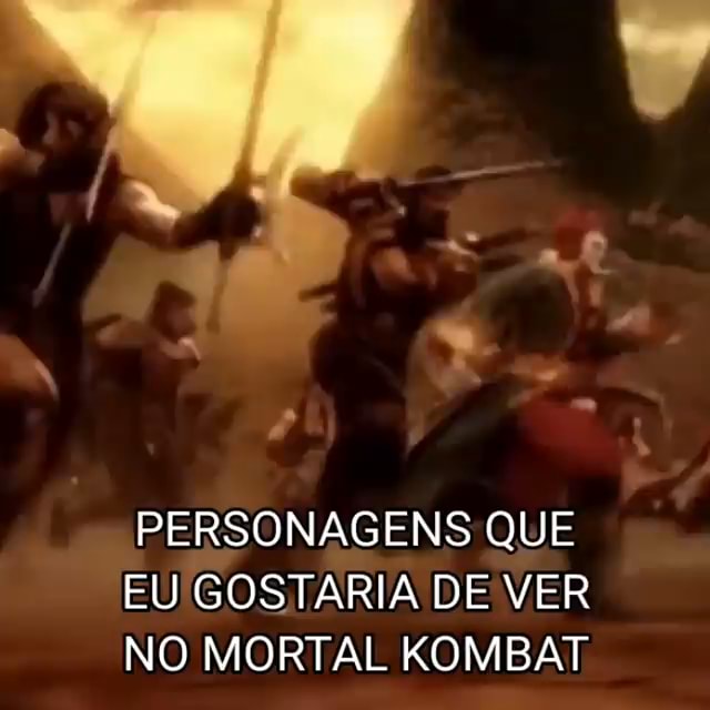 Personagens que precisam estar na DLC do Mortal Kombat 12 - iFunny Brazil