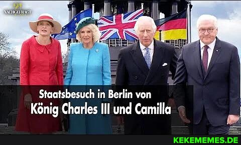 Staatsbesuch in Berlin von K6nig Charles Ill und Camilla