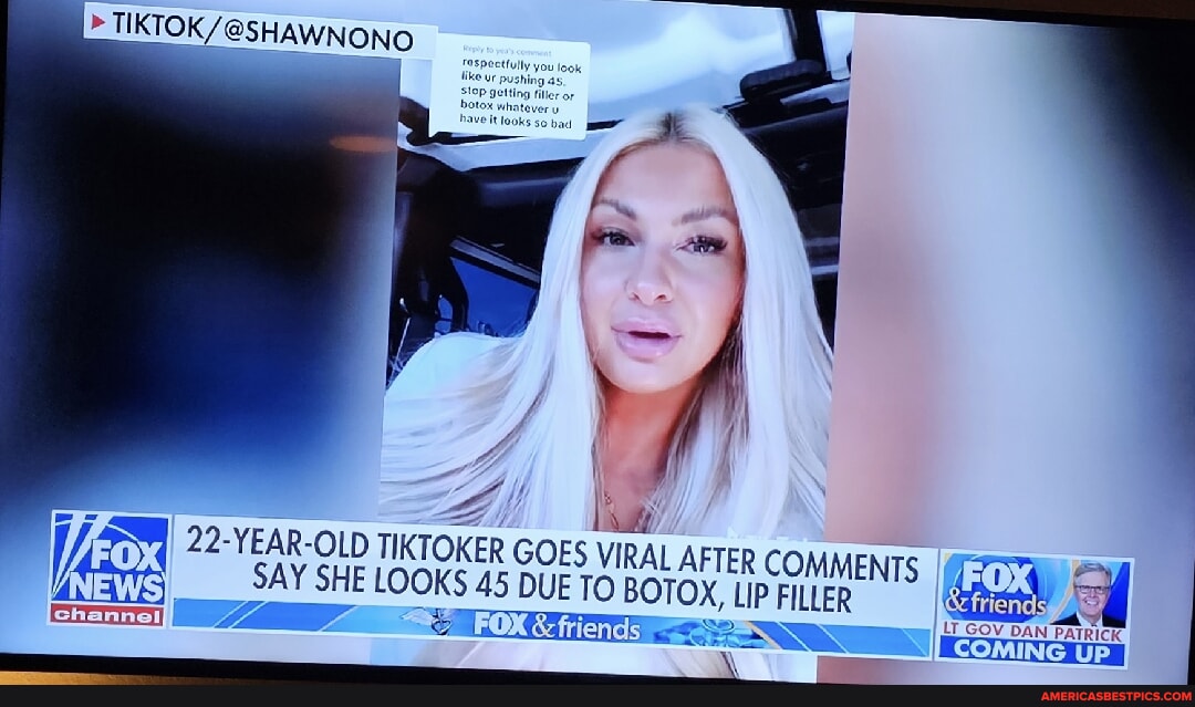 " TIKTOK SHAWNONO lift 22YEAROLD TOKER GOES VIRAL AFTER COMMENTS SAY