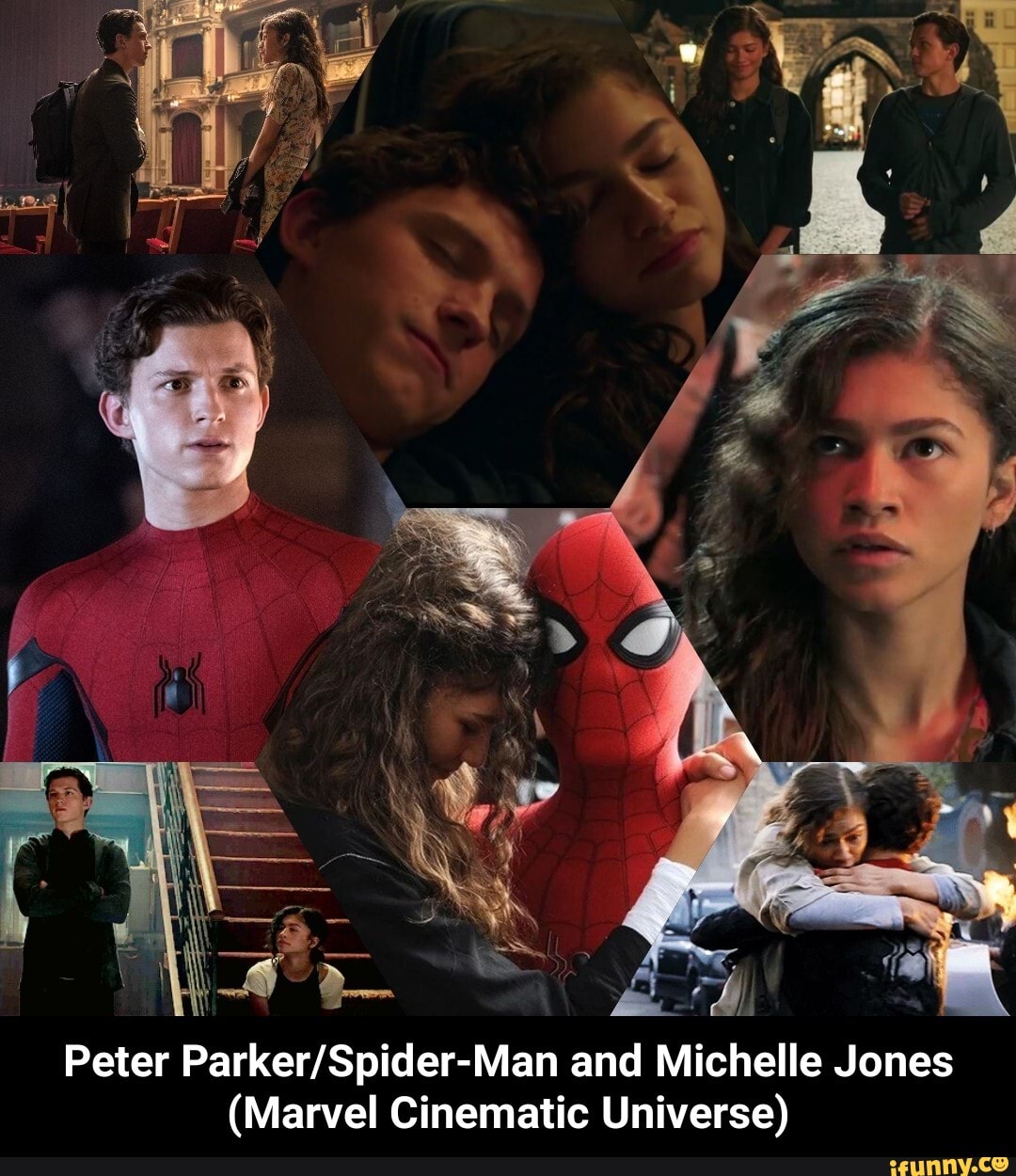 If Peter and Michelle Jones (Marvel Cinematic Universe) - Peter Parker/ Spider-Man and Michelle Jones (Marvel Cinematic Universe) - iFunny