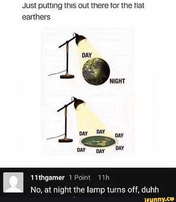 Just putting this out there tor the tlat
rela tac)
No, at night the lamp turns off, duhh