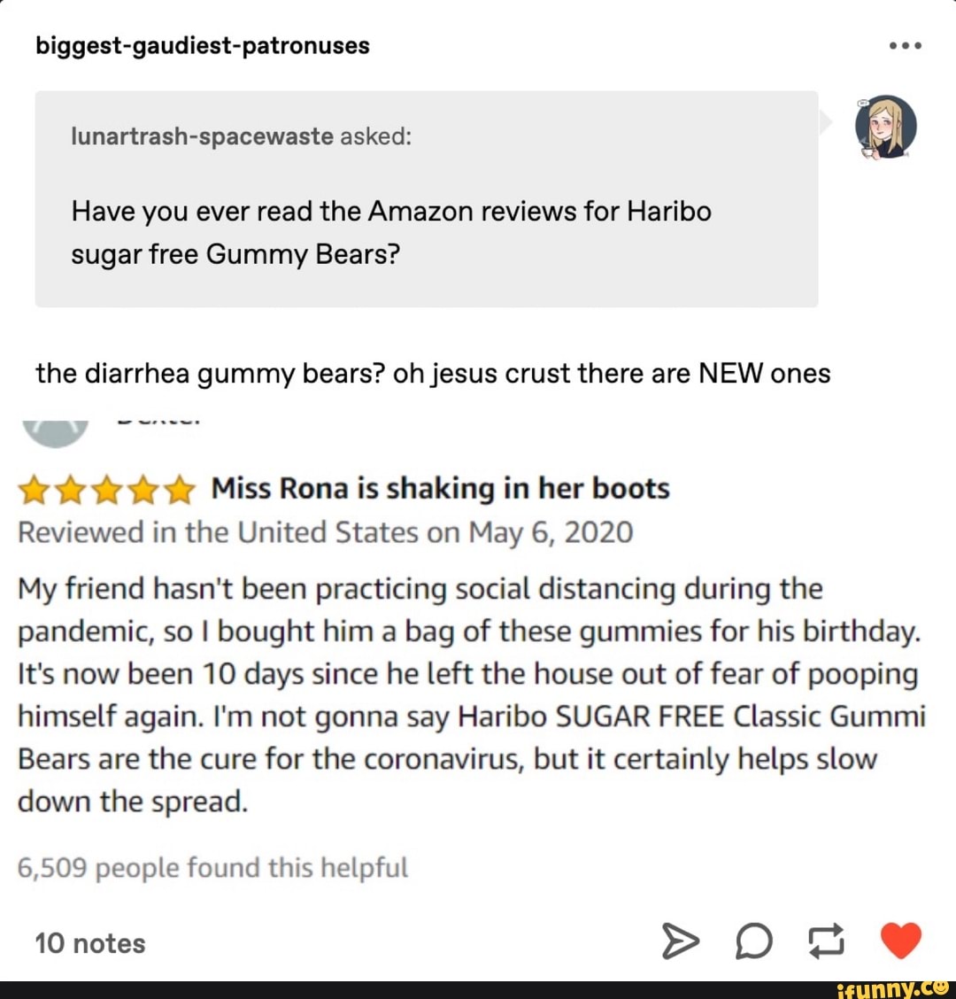 Biggestgaudiestpatronuses Have you ever read the Amazon reviews for