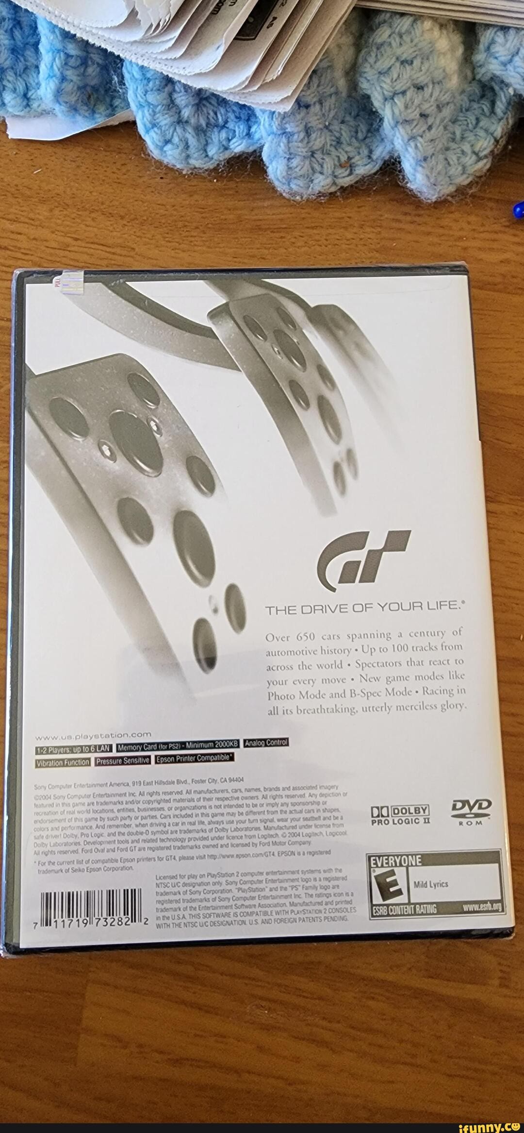 Gran turismo 4 my most expensive ps2 game I have - THE DRIVE OF YOUR LIFE  Over entury auromoti + Up to 100 tracks Spectators tha across the your ever  New game
