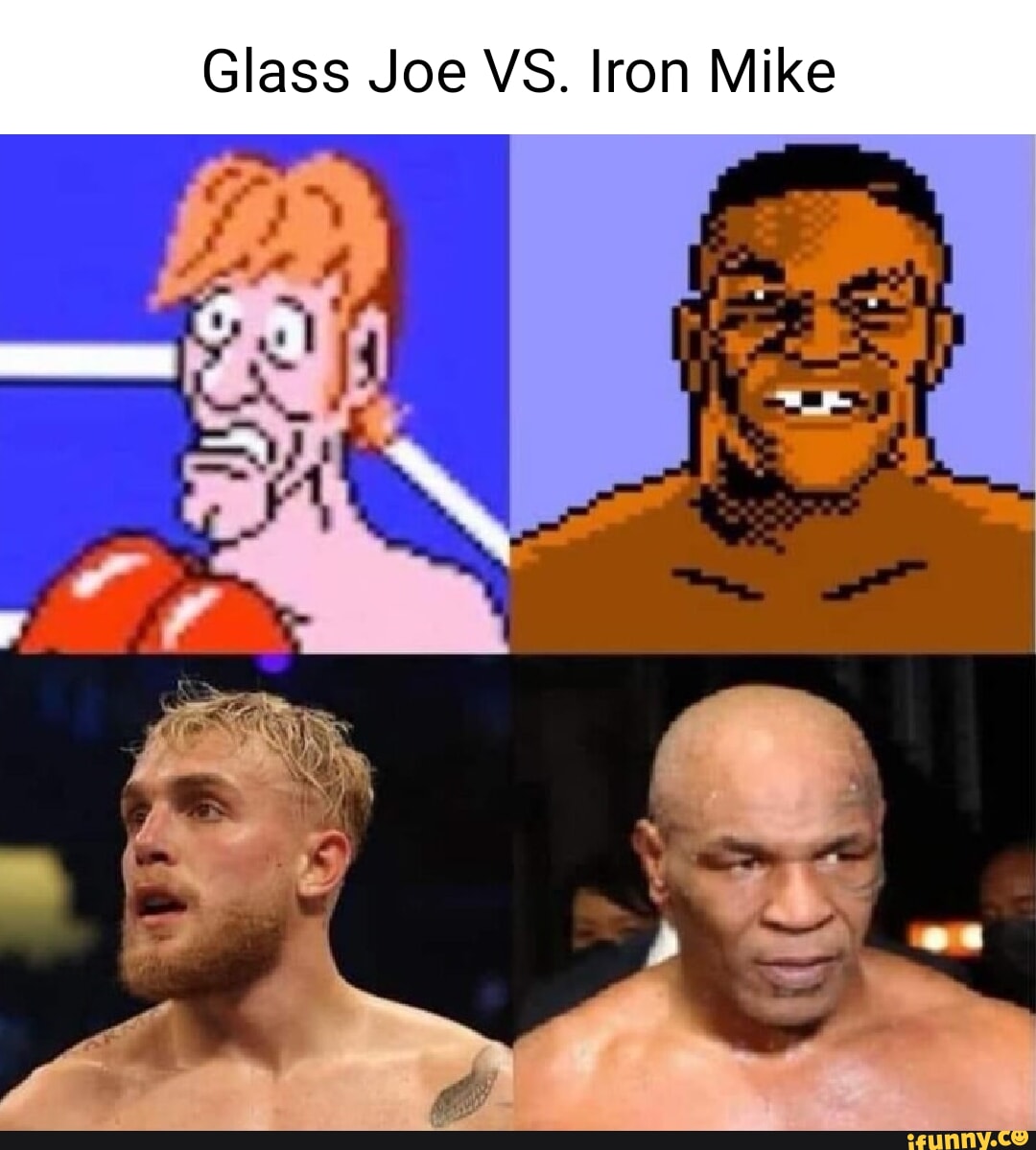 Glass Joe VS. Iron Mike II - iFunny