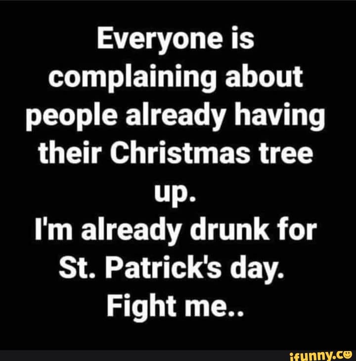 Everyone is complaining about people already having their Christmas