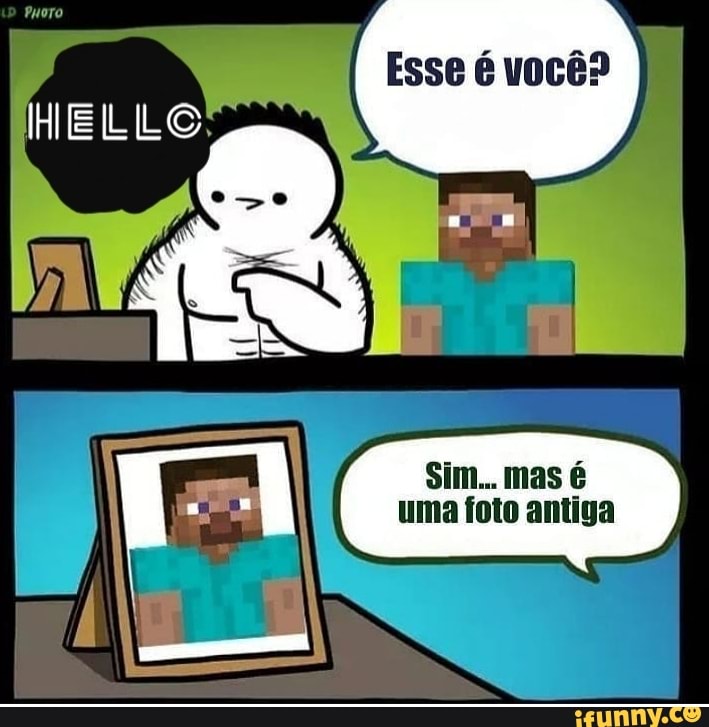 Esse é você?
al
Sim... mas é uma foto antiga