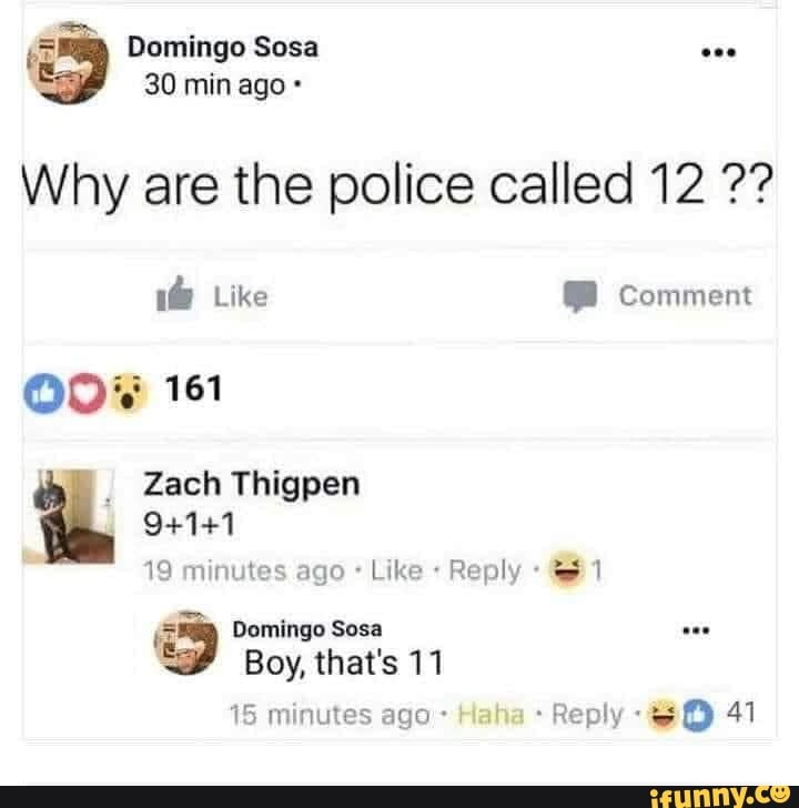 domingo-sosa-eee-30-min-ago-why-are-the-police-called-12-like-comment