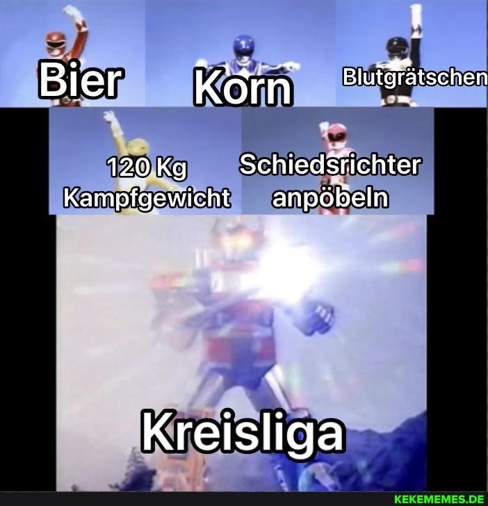 Schiedsrichter,
Kampfgewicht