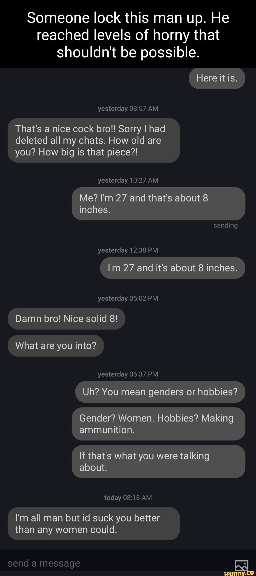 8inches memes. Best Collection of funny 8inches pictures on iFunny