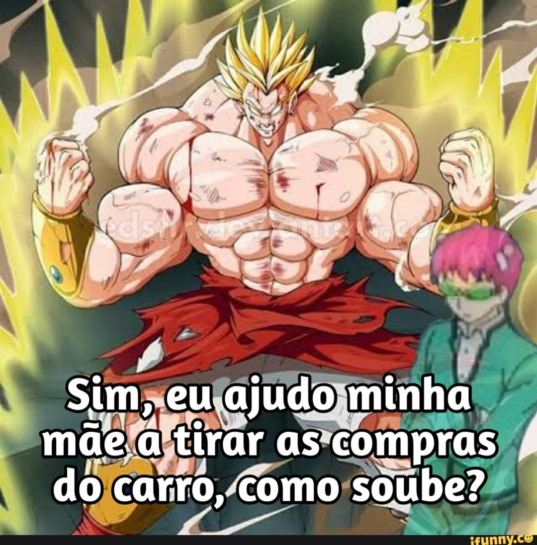 I te
- í
- ' .
Sim, eu ajudo minha mãe.a tirar as compras .
do carro, como soube?