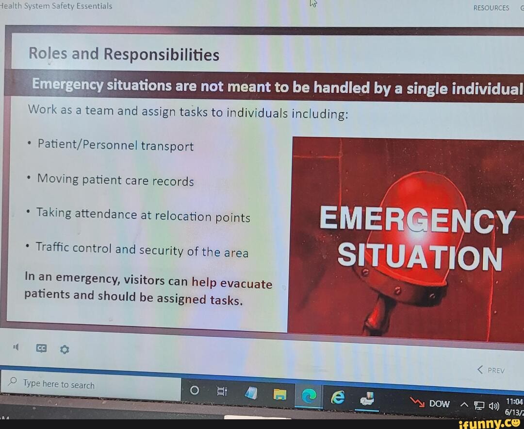 resources-system-safety-essentials-roles-and-responsibilities-emergency