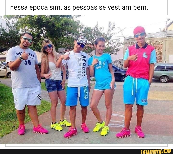 nessa época sim, as pessoas se vestiam bem.