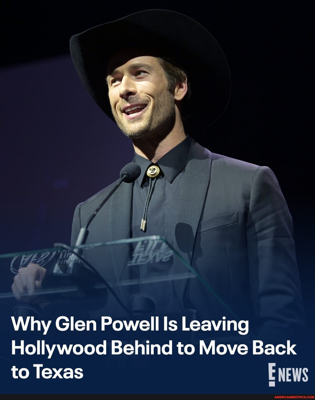 Glen Powell is piloting a new path. He reveals the reasons why he's