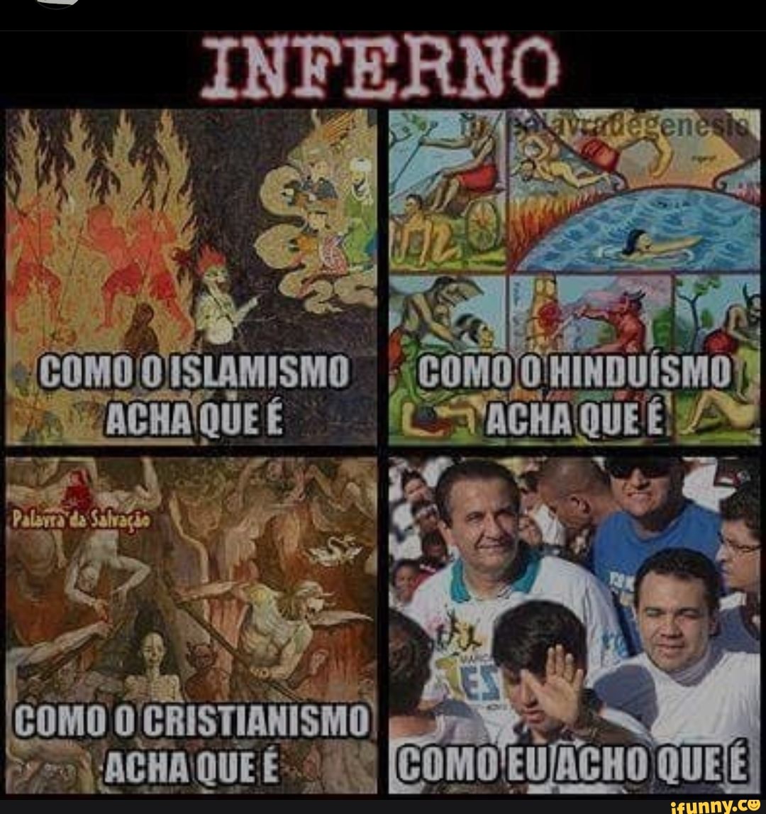 INFERNO
COMO
COM OISIAMISMO ACHA! ci É STacHA quE
/ACHA QUE [COMO