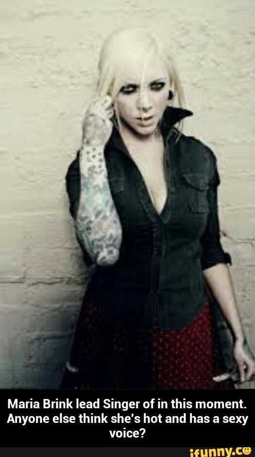 Maria Brink lead Singer of in this moment. Anyone else think she's hot