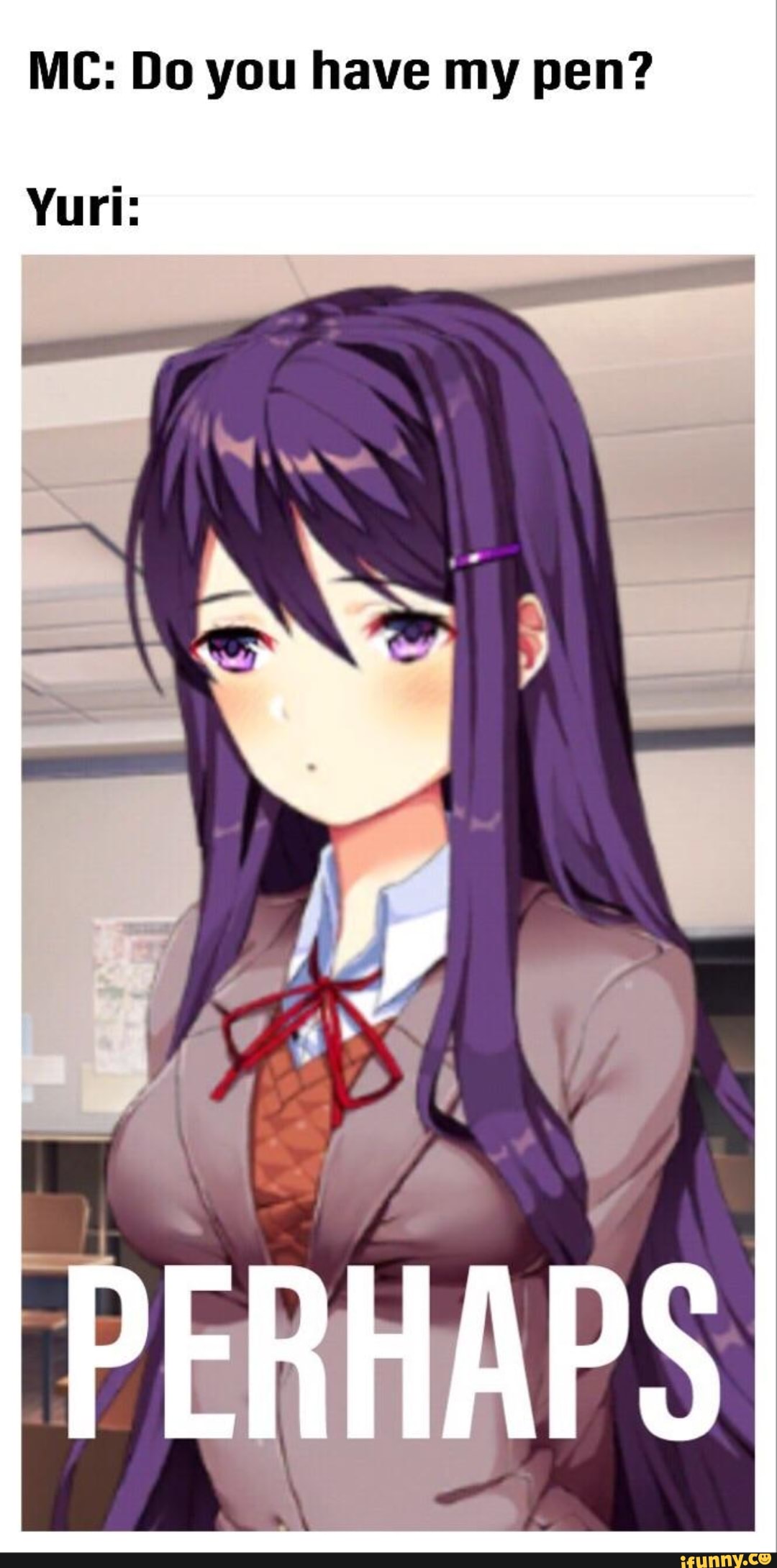 MC: Do you have my pen? Yuri: - iFunny