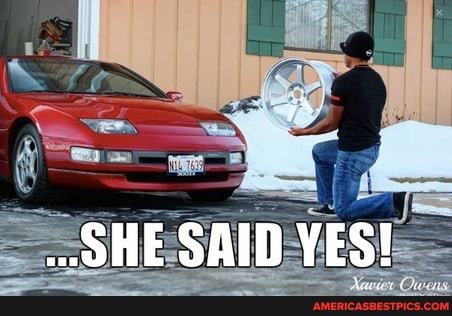 SHE SAID YES!