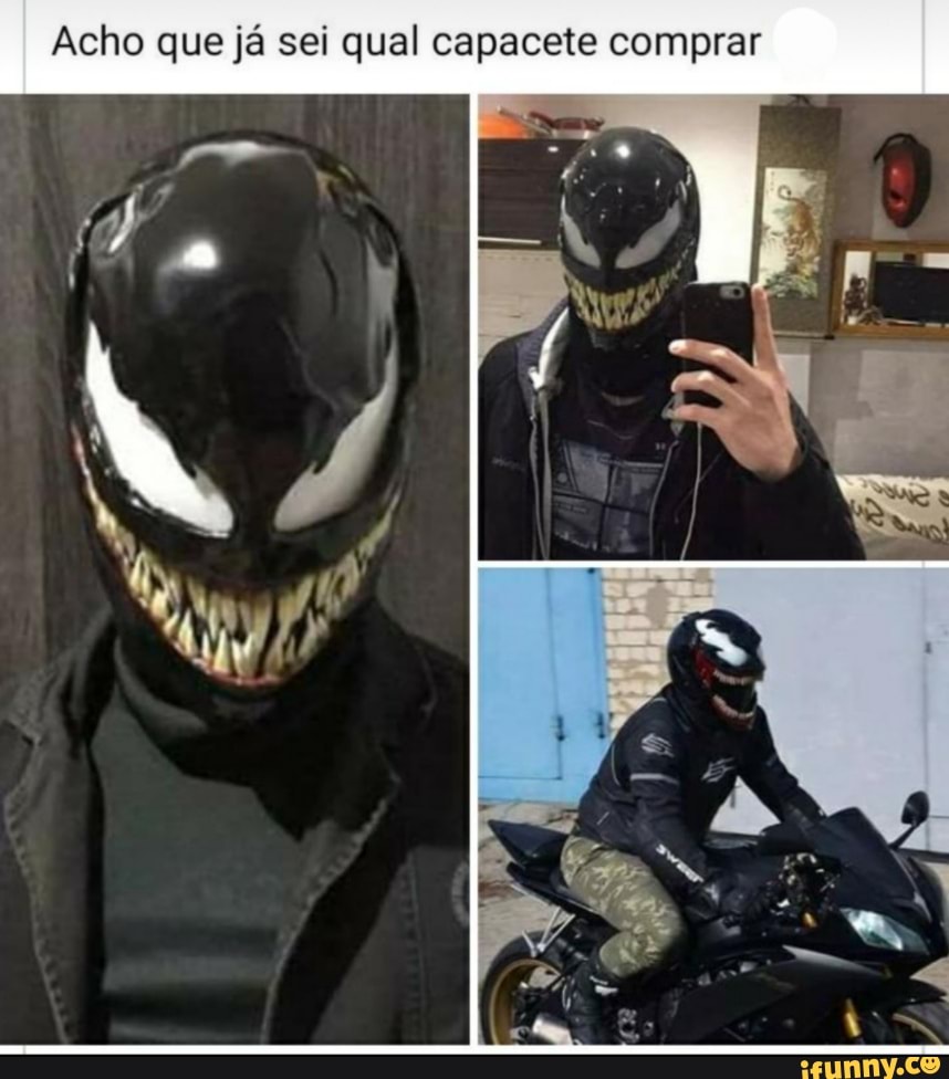 Acho que já sei qual capacete comprar