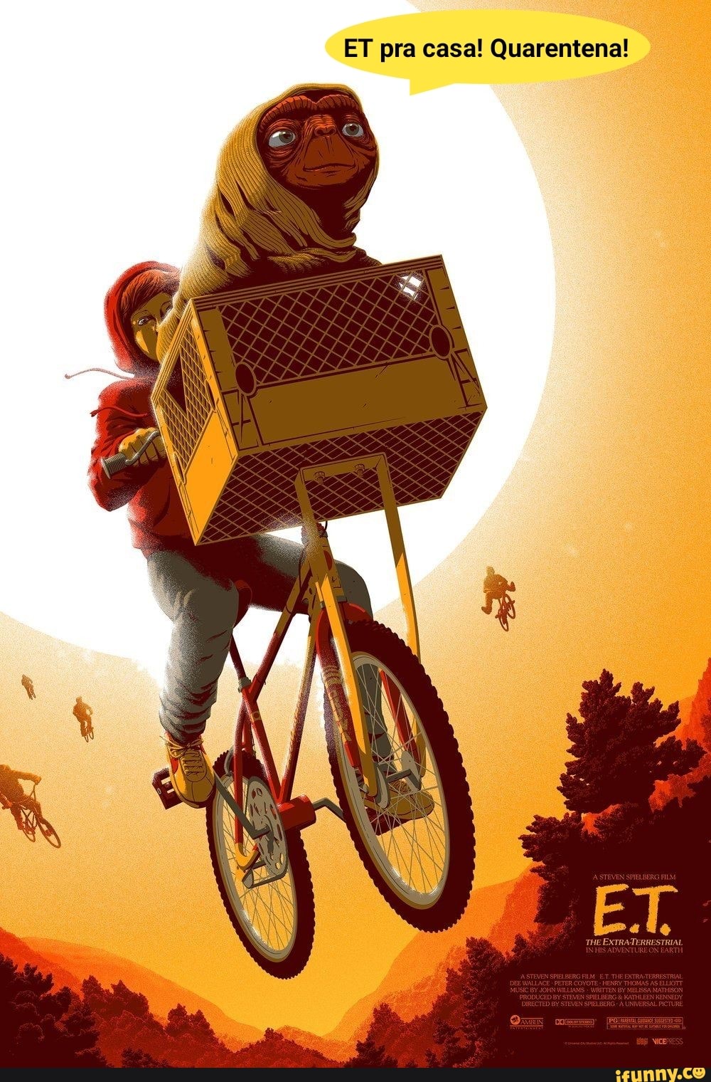 ET pra casa! Quarentena!