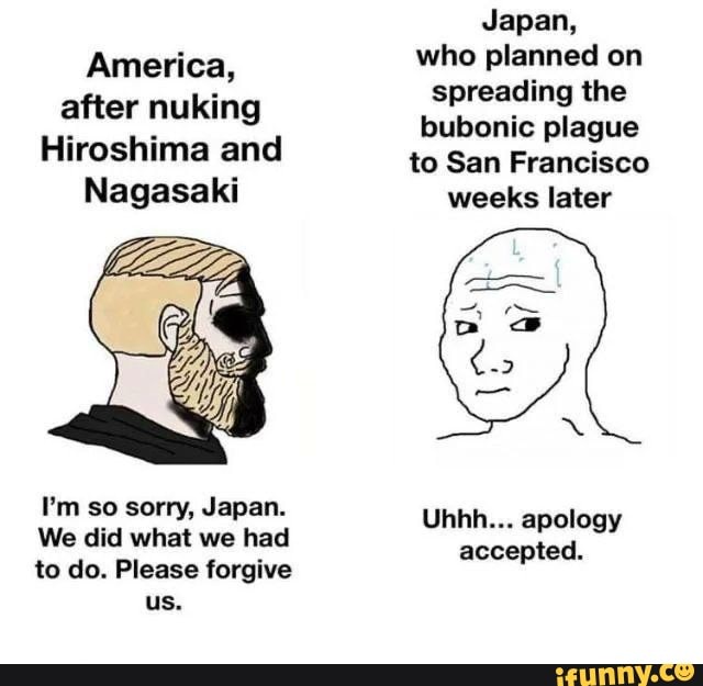 Japan, who planned on America, ding th spreading the after nuking